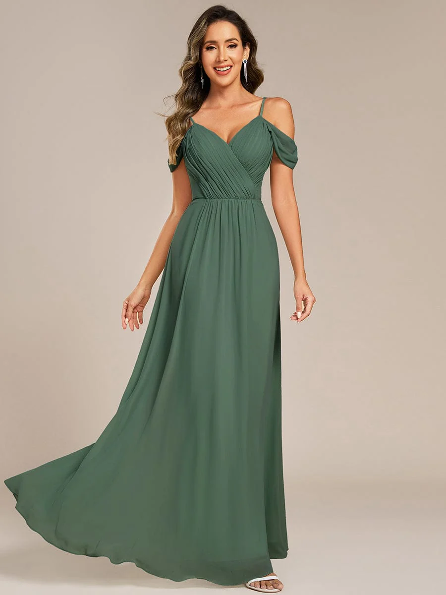 Backless See-through Bridesmaid Dress - Image 33