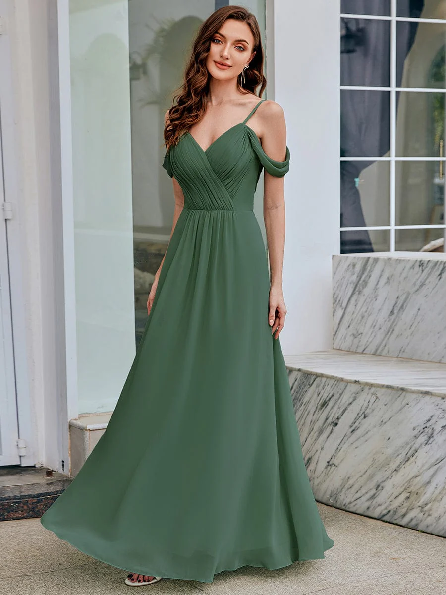 Backless See-through Bridesmaid Dress - Image 37