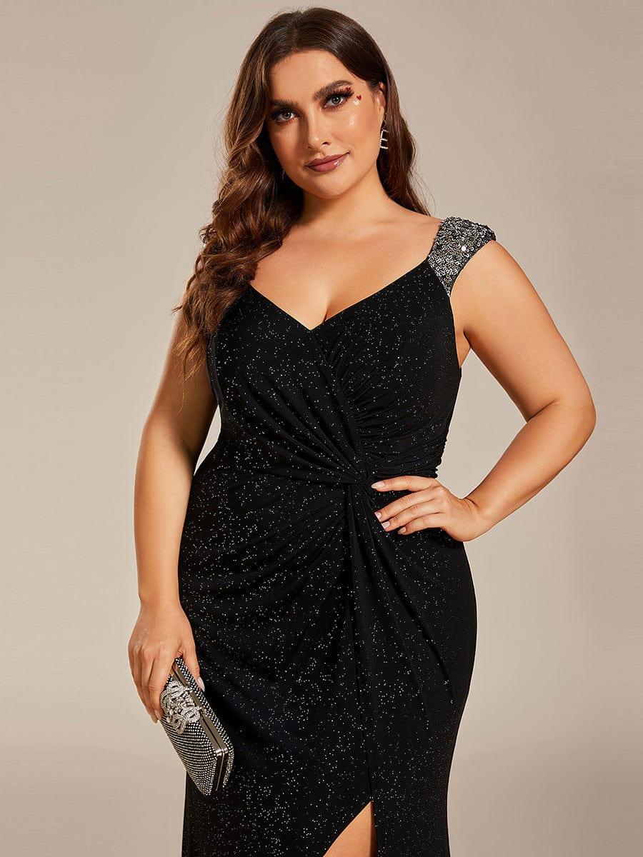 ever NOIRE|Elegant Sequin Prom Dress - Image 10