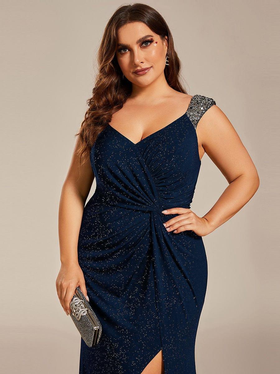 ever NOIRE|Elegant Sequin Prom Dress - Image 38