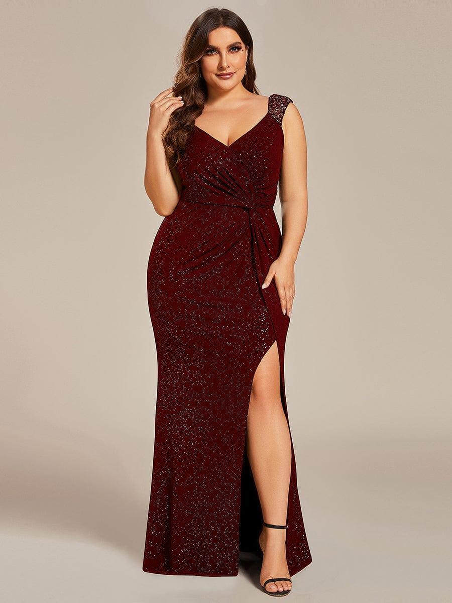 ever NOIRE|Elegant Sequin Prom Dress - Image 50