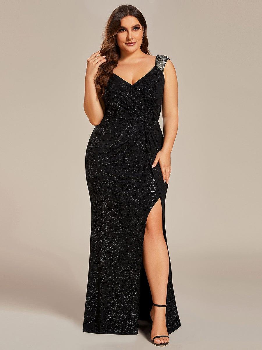 ever NOIRE|Elegant Sequin Prom Dress - Image 59