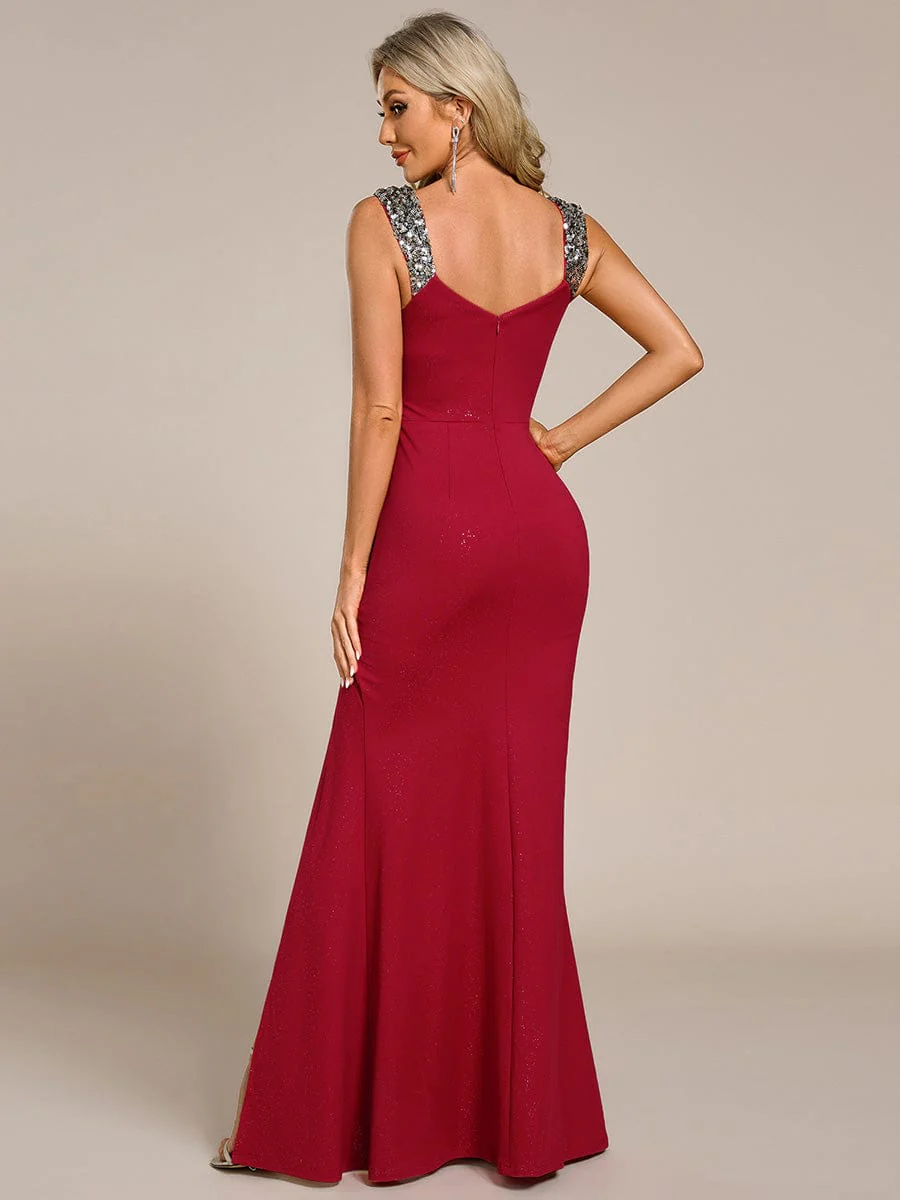 ever NOIRE|Elegant Sequin Prom Dress - Image 76