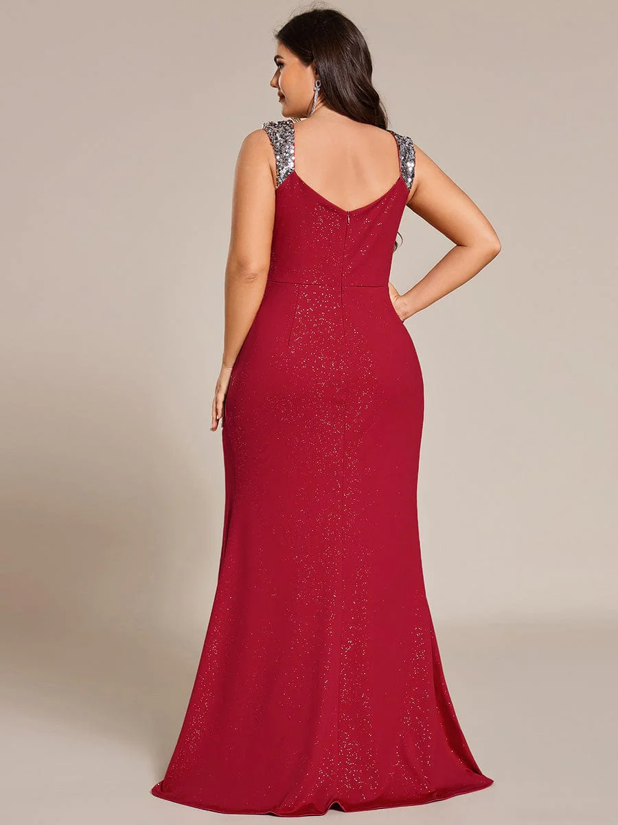 ever NOIRE|Elegant Sequin Prom Dress - Image 79