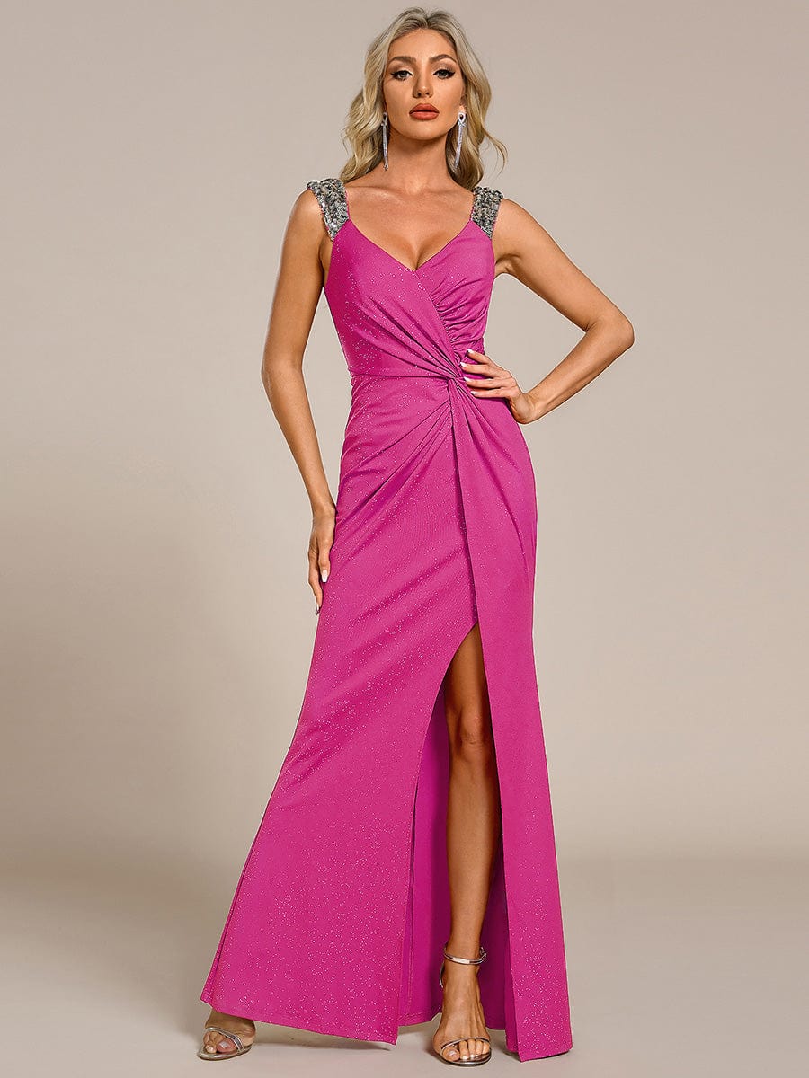 ever NOIRE|Elegant Sequin Prom Dress - Image 81