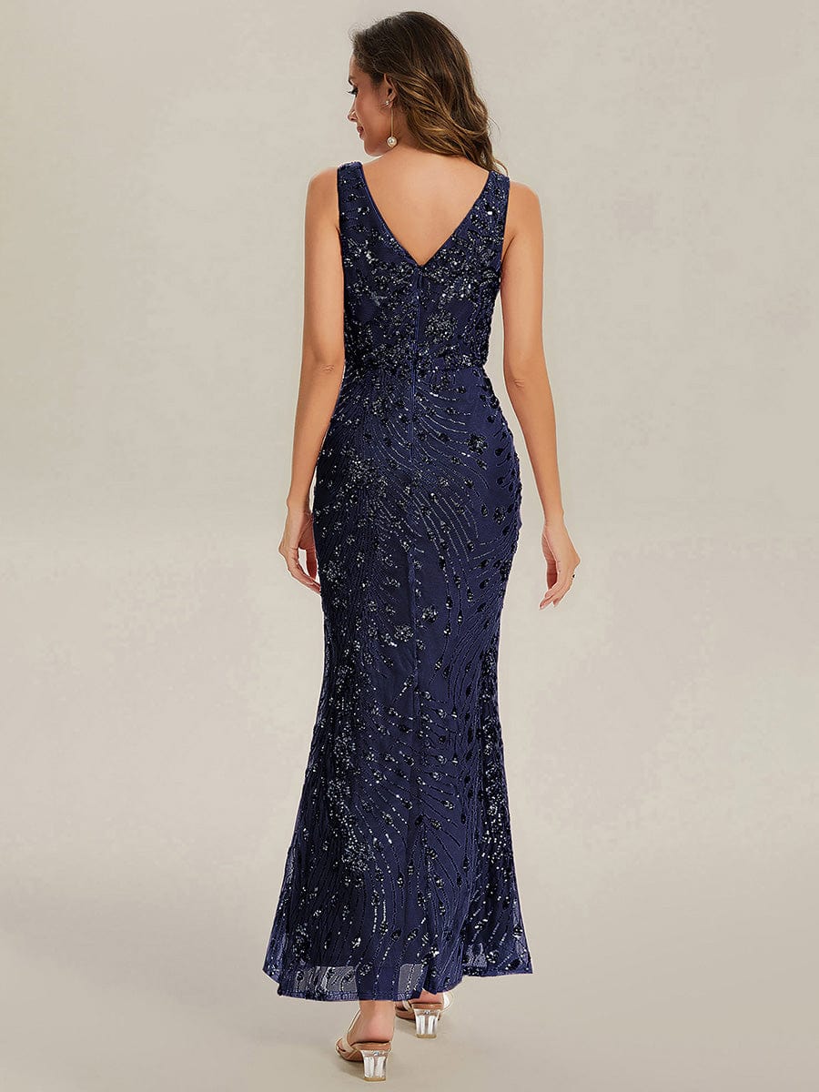 ever JUNIPER|Ruched Sequin Bodycon Evening Dress - Image 32