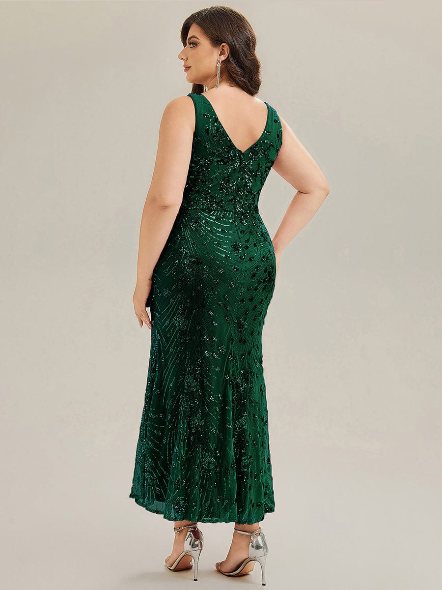 ever JUNIPER|Ruched Sequin Bodycon Evening Dress - Image 47