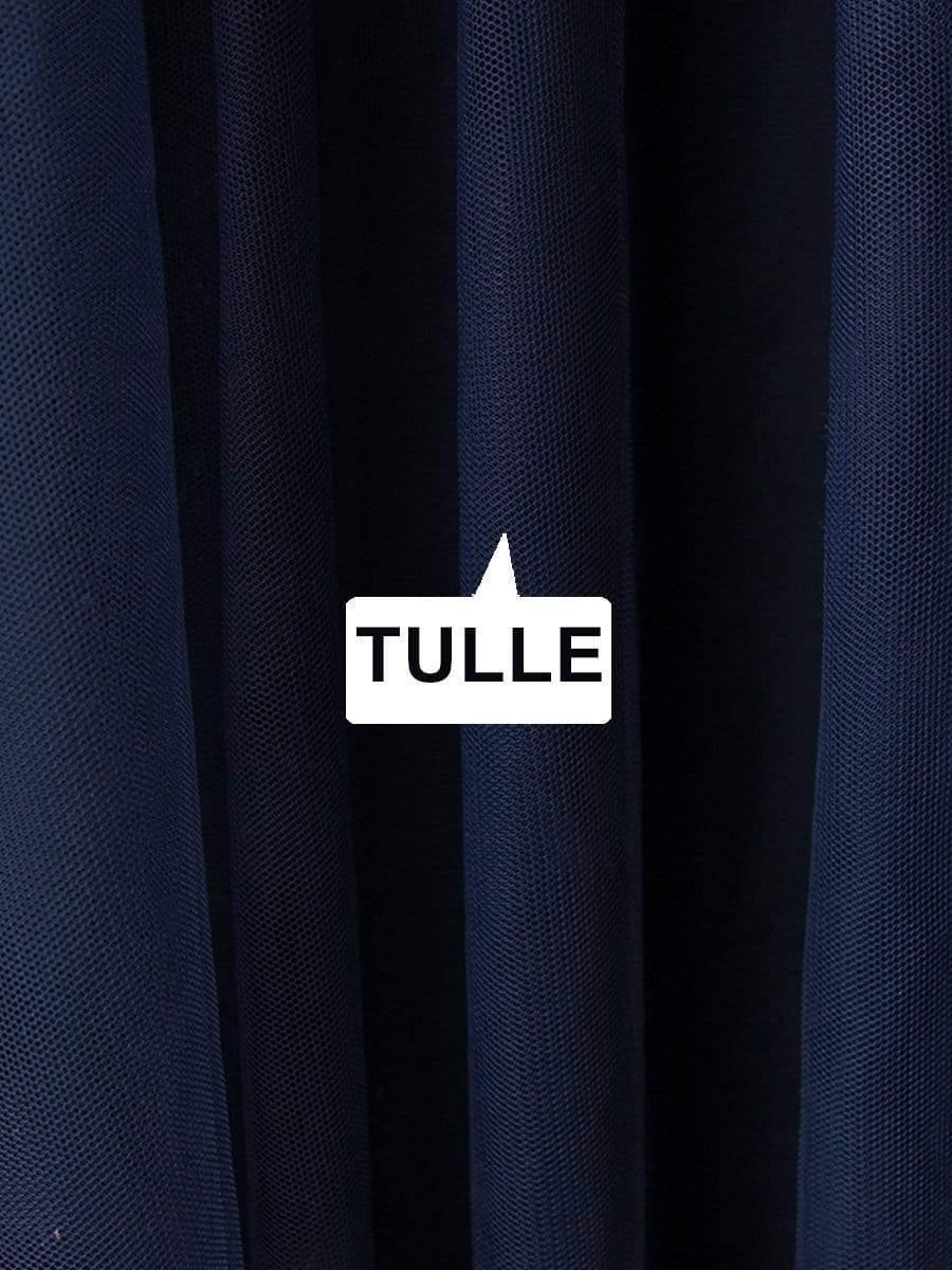 pretty SAPHIR|Plus Size Women's Embroidery Bridesmaid Dress with Short Sleeve - Image 9