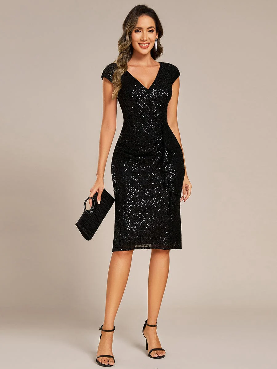 ever JETT|Sequin Bodycon Wedding Guest Dress - Image 6