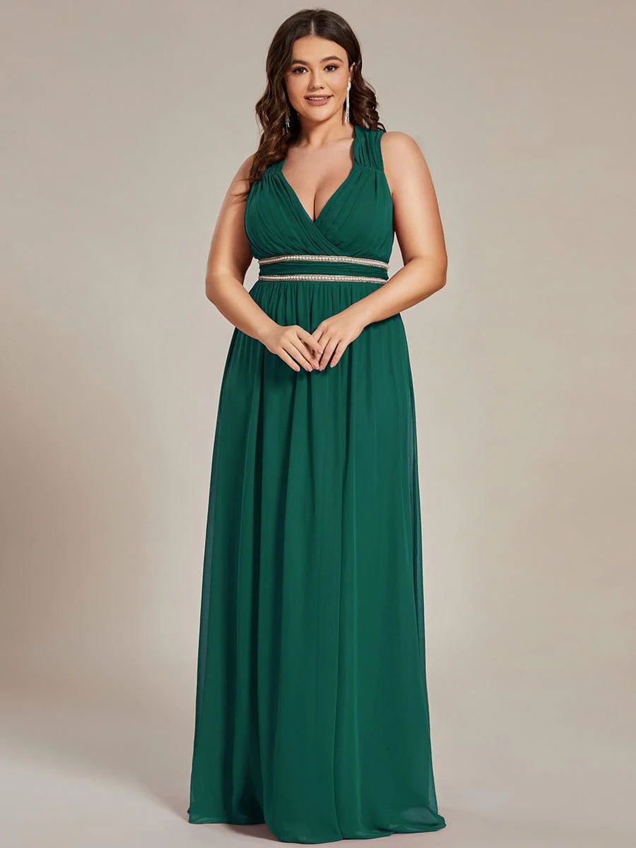 Sleeveless Grecian Style Formal Evening Dresses for Women - Image 11