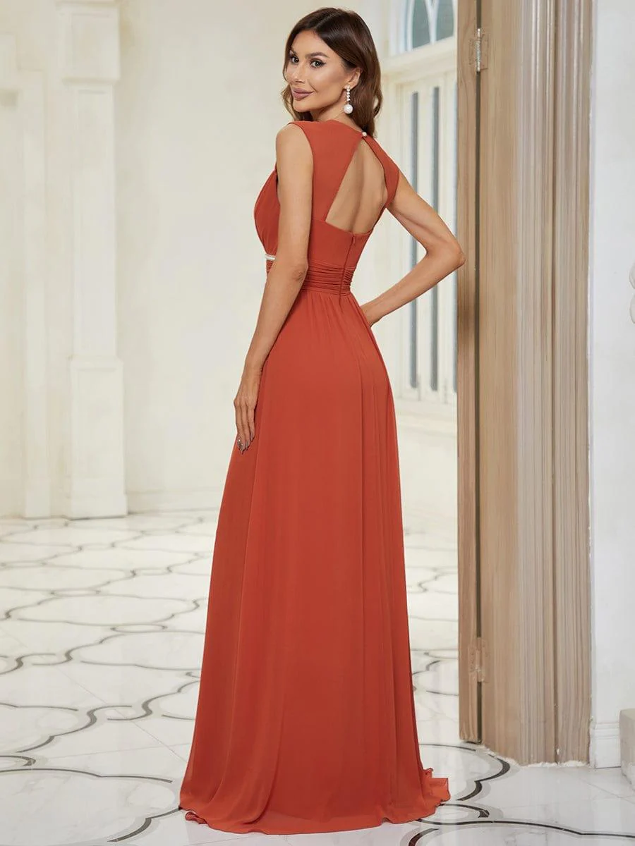Sleeveless Grecian Style Formal Evening Dresses for Women - Image 13