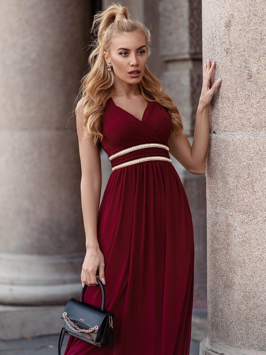 Sleeveless Grecian Style Formal Evening Dresses for Women - Image 27