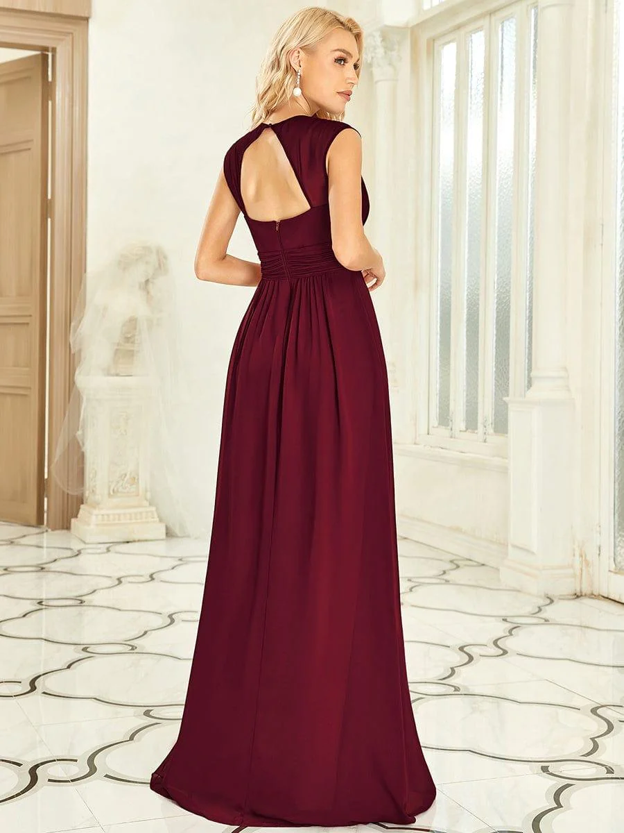 Sleeveless Grecian Style Formal Evening Dresses for Women - Image 29