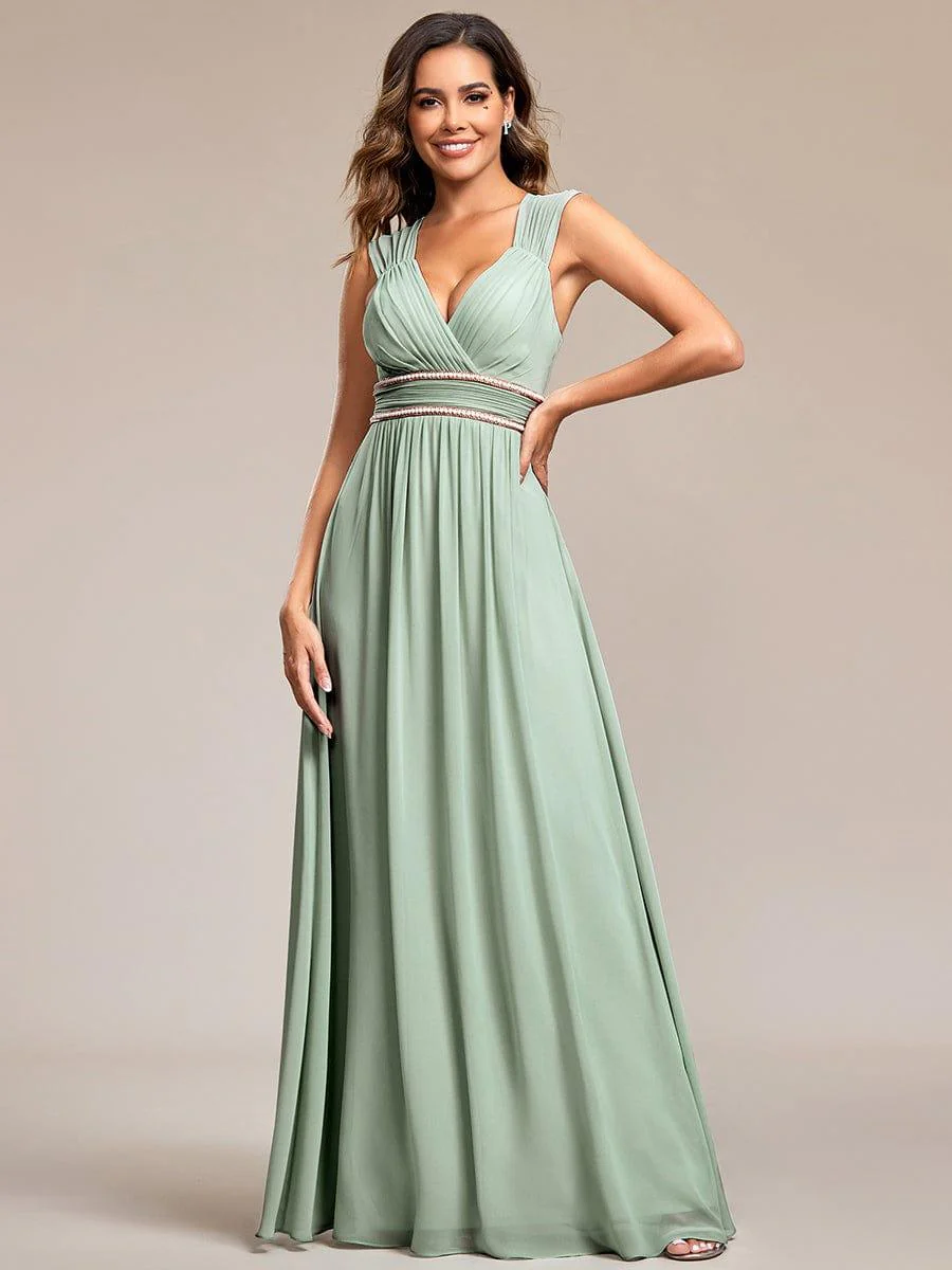 Sleeveless Grecian Style Formal Evening Dresses for Women - Image 47