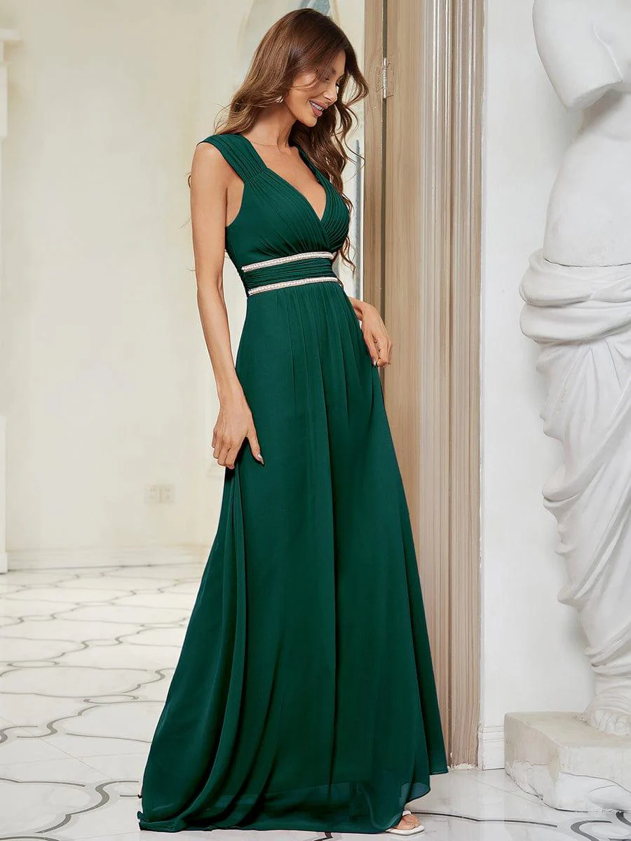 Sleeveless Grecian Style Formal Evening Dresses for Women - Image 7